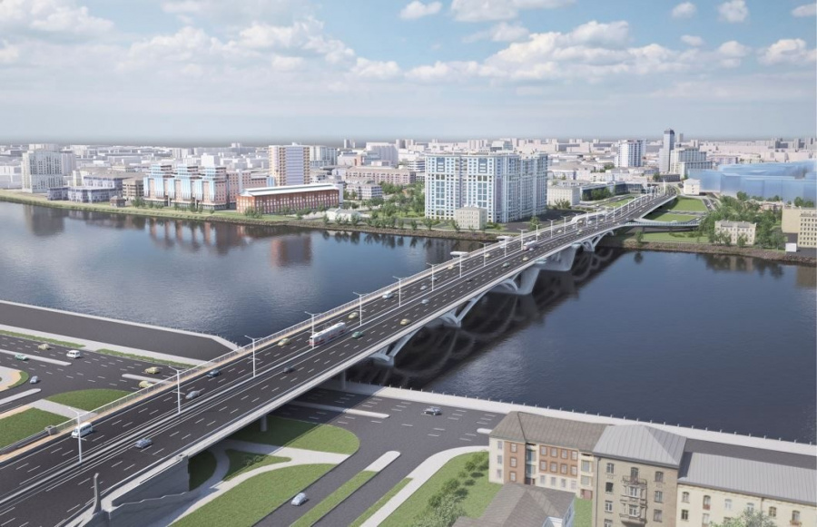 Назад дороги нет: первый с распада СССР разводной мост в Петербурге еще не построен, но уже «горит»