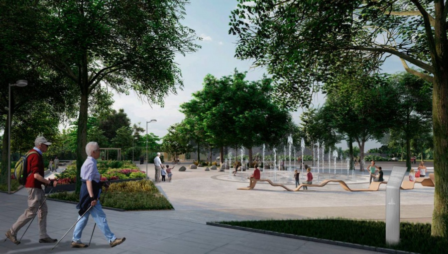 Проект благоустройства Октябрьского бульвара в Кингисеппе реализуют в 2023 году