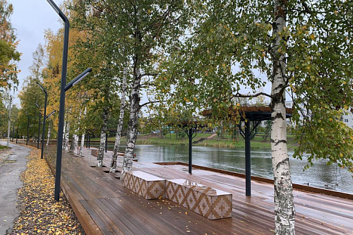 Эскизы архитектора Штакеншнейдера стали основой для благоустройства парка в Низино | ИА Точка Ньюс