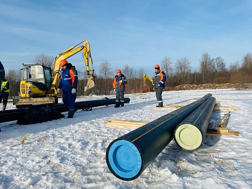 Завершено строительство первой очереди газопровода от ГРС «Усть-Луга» | ИА Точка Ньюс