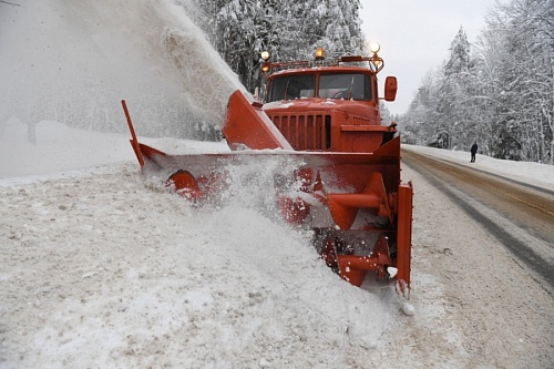 Более 26 тыс. километров дорог очистили в Ленобласти от снега за выходные | ИА Точка Ньюс