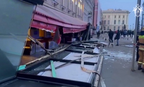 Количество пострадавших от взрыва в петербургском кафе выросло до 40 человек | ИА Точка Ньюс