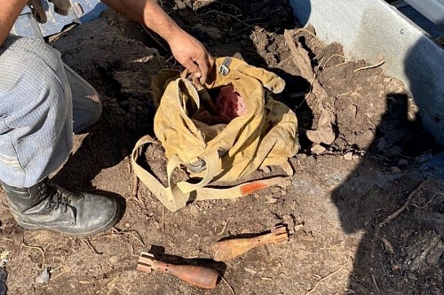 Набитый минами рюкзак обнаружили дачники в Ленобласти | ИА Точка Ньюс