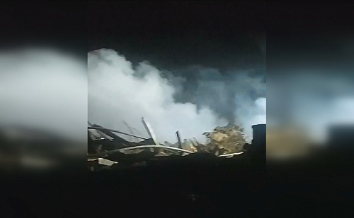 Пулковские горы: новый пожар случился на свалке «Мехуборки», которую закрыли  | ИА Точка Ньюс