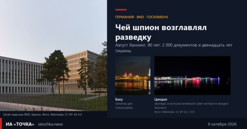 Штаб-квартира BND в Берлине, Баку и Циндао: экс-глава разведки Германии Август Ханнинг обвинён в госизмене