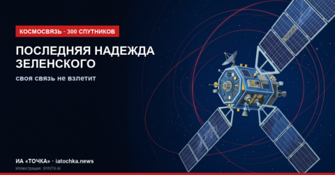 Обложка: спутник на орбите — почему космосвязь Украины не взлетит